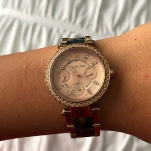 Michael Kors Tortoise Watch